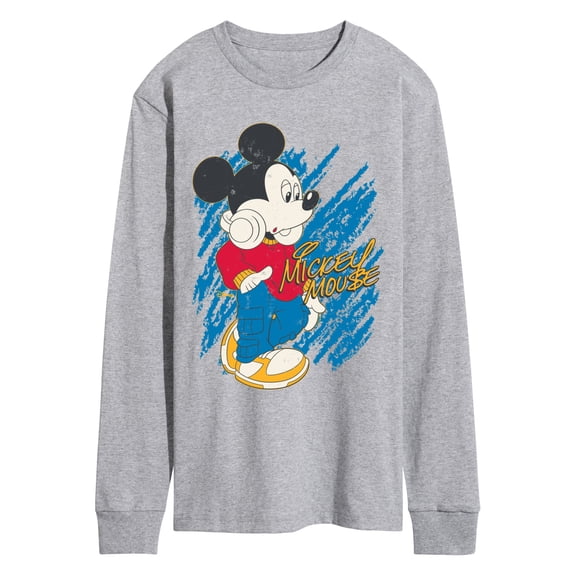Disney - Mickey Pose - Men's Long Sleeve Graphic T-Shirt