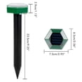 thumbnail image 3 of Repelente solar ultrasónico para ratones 4 unidades NikouMX repelente solar para topos, 3 of 8