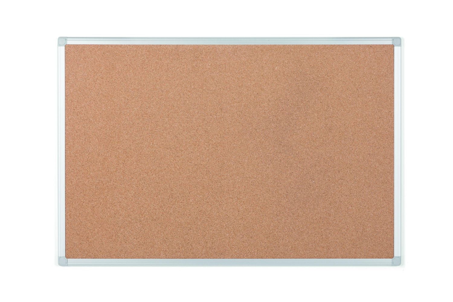 MasterVision Earth Series Self-Healing Cork Bulletin Board, Wall Mounting 100% Recycled Cork Push Pin Board , 24" x 36", Aluminum Frame