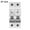 50A, variant on AC Mini Circuit Breaker 2Pole MCB 6-63A 220V/400V 6kA Curve Switch Electrical Panel Protection Overload Short Circuit 50Hz