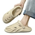thumbnail image 6 of House Slippers for Men Extra Wide Soft Sole On House Shoes Breathable Non Comfortable Casual Indoor Outdoor Arch Support Men Slippers Size 36, 6 of 9