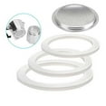 thumbnail image 2 of Fancy Replacement Gasket and Filter for 12 Cup Stovetop Espresso Coffee Makers Silver, 2 of 7