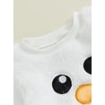 thumbnail image 6 of Suealasg Christmas Newborn Baby Boys Girls Snowman Jumpsuits Long Sleeve Round Neck Plush Romper 3 6 9 12 18 Months Infant Winter Warm Clothes, 6 of 8