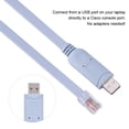 thumbnail image 3 of Cable Serie USB A RJ45 USB2.0 Cat5 Consola Plana para para, 3 of 7