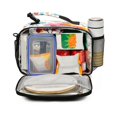 thumbnail image 2 of Insulated Lunch Bag 6L Leak-Proof Lunch Box with Shoulder Strap Multiple Pockets Lunch Tote Watercolor Colorful Floral, 2 of 9