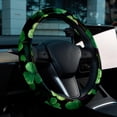 thumbnail image 6 of Saint Patrick's Day 14.5 Inch Printing PVC Leather Auto Accessories Steering Wheel Covers Car Wheel Covers Steering Wheel Cover, 6 of 6