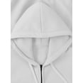 thumbnail image 3 of Mens Premium Heavyweight Zip Up Hoodie Fleece Sweatshirt Ultimate Comfort XS-5XL, 3 of 6