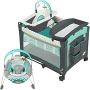 Ingenuity Ridgedale Collection Playard and Bouncer Value Set
