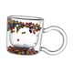 thumbnail image 2 of Taza de Café de Doble Pared, Tazas de Leche, Artículos para Beber Creativos, Taza de Café Aislada de 6oz/190ml, Taza de Café Expreso para Té, Bebida C claro Macarena taza de café, 2 of 8