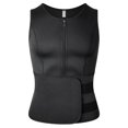 thumbnail image 1 of Qtree Men Body Shaper Waist Trainer Vest Slimming Sauna Sweat Jacket Compression Shapewear Fat Burner Workout Belly Trimmer Tops, 1 of 5