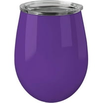 True North Stainless Steel Insulated Tumbler with Lid, 12 oz (Sport Purple)