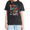 Black-1, variant on Washed Black Better Days Are On The Way Colorful Smiley Face Graphic Tees Print Tshirt Shirts Positive Motivational Casual Tops S-2XL