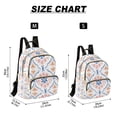 thumbnail image 2 of FORMRS Mini Backpack Purse for Women Travel Daypack Casual Shoulder Bag, Pink Mosaic Pattern, 2 of 7