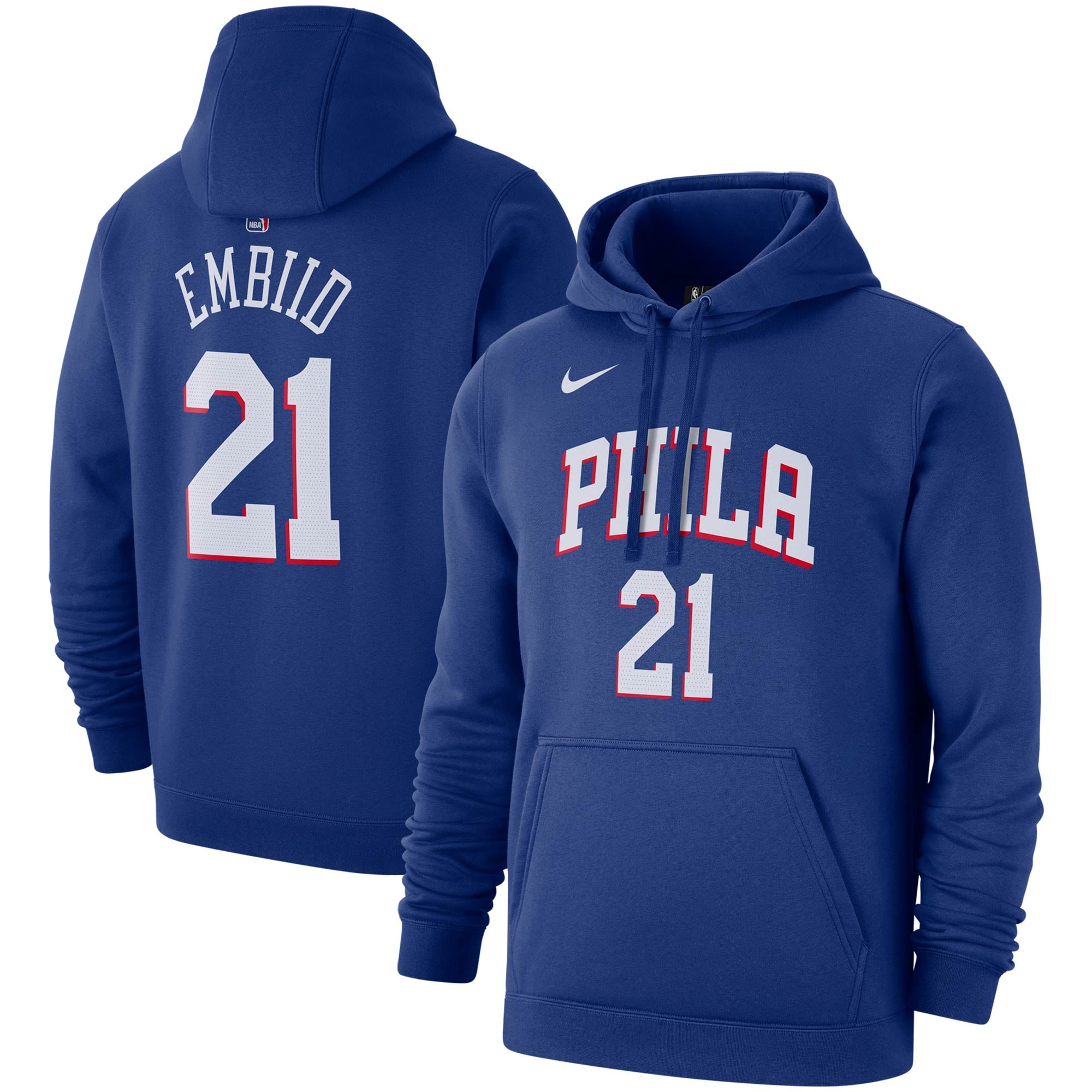 76ers nike hoodie