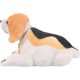 thumbnail image 5 of FELTECHELECTR Adorable adorno de perro con cabeza movible para coche, escritorio, hogar, tienda (Beagle), 5 of 5