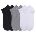 thumbnail image 2 of Power Club Men's 6 Pairs Athletic Low Cut Plain Quarter Ankle Socks, 2 of 3