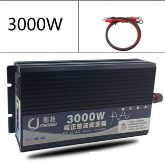 Convertisseur de voiture 300 W DC 12 V vers 110 V AC convertisseur de