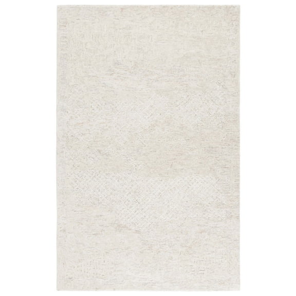 SAFAVIEH Harvest Corine Distressed Area Rug, Rust/Beige, 6' x 9'