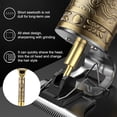 thumbnail image 4 of TSSUOUN Hair Trimmer Rechargeable Hair Shaving Machine Cordless Barber Metal Clipper Hairdressing Tool, 4 of 7