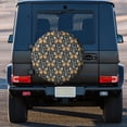 thumbnail image 5 of Kll Flower Butterfly Tire Cover,Universal Wheel Tire Cover For Trailer, Rv, Suv, Truck,Camper And Many Vehicle,(15 Inch), 5 of 8