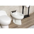 thumbnail image 3 of Kingston Brass KB325KL Knight Three-Handle Bidet Faucet with Brass Pop-Up, Oil Rubbed Bronze, 3 of 6