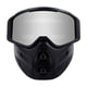 thumbnail image 2 of Máscara Facial Desértica con Parabrisas de Motocicleta de Marco Completo con Gafas Antivaho y Protección Uv, 2 of 7