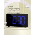 thumbnail image 2 of Digital Alarm Clock for Kids, Large Digits, Easy to Set Dual Alarm Clock with 6 Dimmer, 3 Ringtones & 3 Volume, 12/24H, 9Min Snooze, Bedside Alarm Clock Desk Alarm Clock for Heavy Sleepers, 2 of 12