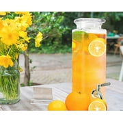 Palais Essentials Glass 80 oz Elegant Beverage Dispenser