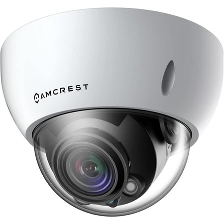 UPC: 0850024042308 | Amcrest 4K Optical Zoom AI POE Camera  Varifocal 8MP Outdoor POE IP Camera Dome  Face/Human/Vehicle Detection  2.7mm~13.5mm Lens  IP67  5X Optical Zoom  (IP8M-VD2893EW-AI)