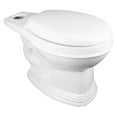 Renovators Supply White Dual Flush Round Corner Toilet