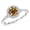 Brown,White, variant on 1.4 Carat 14K White Gold Twisting Infinity Gold Diamond Engagement Ring w/ 1 Carat Blue Sapphire Size-7