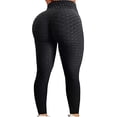 thumbnail image 7 of FITTOO Women Booty Yoga Pants Women High Waisted Ruched Butt Lift Textured Tummy Control Scrunch Leggings, 7 of 7