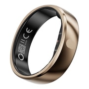 RingConn Gen 2 Air Ultra-Thin Smart Ring with Health Tracking and AI (Size 11; Dune Gold)