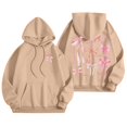 thumbnail image 1 of Uinagy Mode Femme Pull à Capuche Imprimé Décontracté Ample, 1 of 7