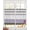 Purple, variant on Brown Geometric Sheer Curtains 84 Inch Length 2 Panels Set for Living Room/Bedroom, Stripes Boho Spring Flowers Pastoral Country Kitchen Curtains Grommet Curtains Window Treatments 52"x84"x2
