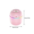 thumbnail image 2 of Compact Bedroom Humidifier with Aromatherapy Diffuser - USB-Powered Mini Air Moisturizer for Home Office & Skin Care, 2 of 5