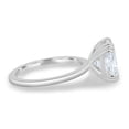thumbnail image 4 of 3.00Ct Elongated Cushion Cut Lab-Grown Diamond Solitaire Engagement Ring, 10K White Gold, 4 of 7