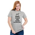 thumbnail image 6 of Keep Calm Love Dalmatians Dog Joke Men's Graphic T Shirt Tees Brisco Brands M, 6 of 6