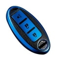 thumbnail image 2 of Soft TPU Leather Car Key Fob Cover for Nissan Qashqai Versa Leaf, 2 of 8