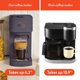 thumbnail image 4 of bella VersaBrew 2-in1 Coffee Maker, Fits-anywhere Kitchenware, Brew 3 Sizes Carafes & Single Serve Cups, Dishwasher Safe Reusable Filter & Filter Holder, Iced Coffee Function, 60oz Tank, Plum, 4 of 5