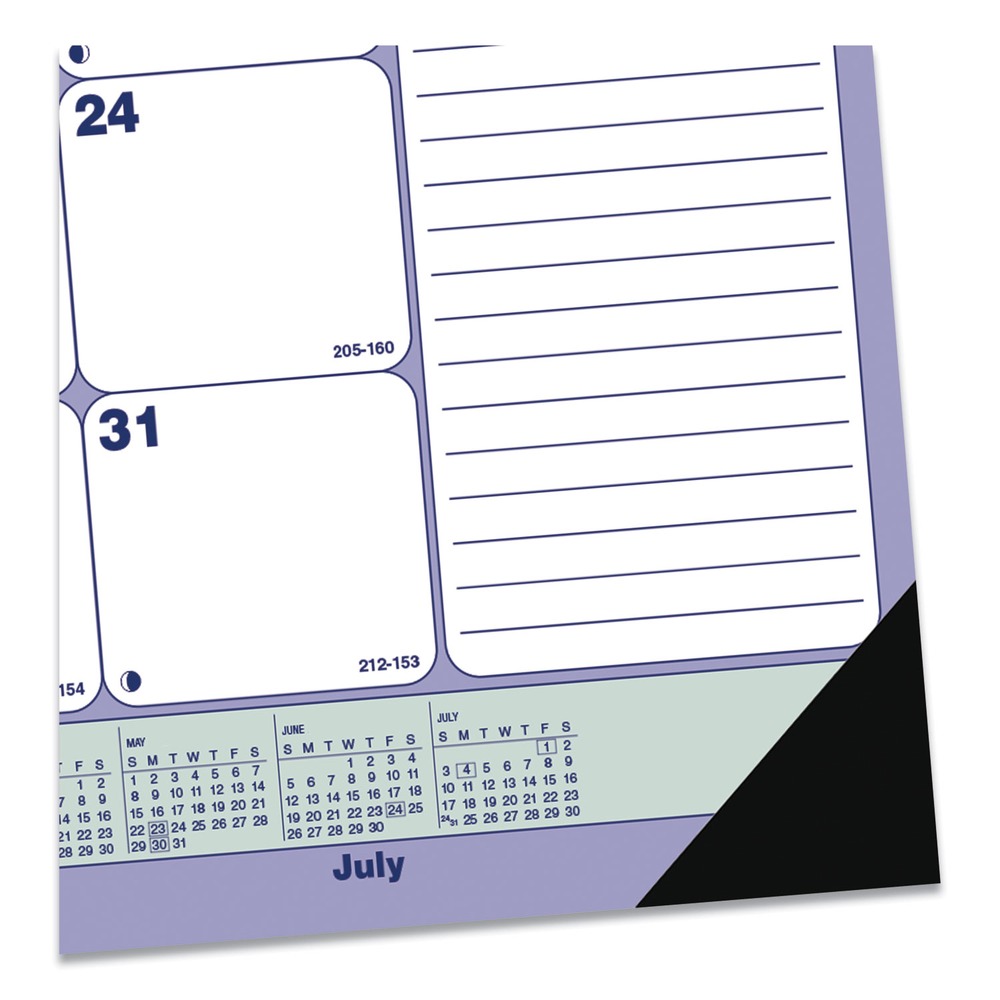 2025-2026 Blueline® Academic Monthly Desk Pad Calendar, 21-1/4" x 16", July 2025 To July 2026, CA181731
