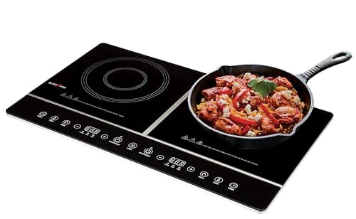 EUROSTAR EIC400BK Double Induction Cooktop