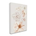 thumbnail image 3 of Stupell Industries Pink Floral Blossom Outline Petals Modern Design Canvas Wall Art, 30 x 40, Design by Ros Ruseva, 3 of 5
