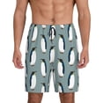 thumbnail image 1 of Fotbe Penguin Pantalones Cortos de Pijama para Hombre, Ropa de Dormir, Pantalones de Pijama Cortos para Hombre-4X-Large, 1 of 6