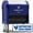 Blue, variant on All Quality Supporting Local Farms Self-Inking Rubber Stamp | Handcrafted Products (Blue Ink) - Q-200
