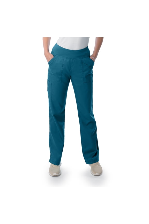 ProFlex Tailored Fit Comfort Stretch 4-Pocket Scrub Pants for Women 2043