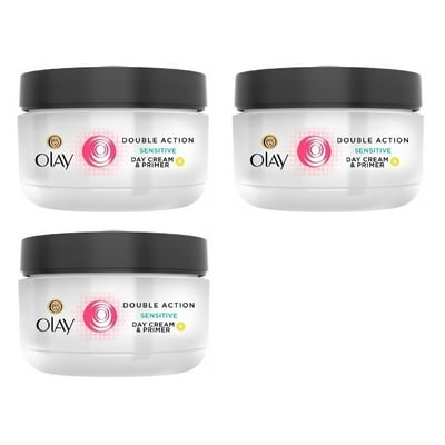 Buy Olay Double Action Sensitive Day Cream & Primer 50 ml Oz Wholesale Pack Pack of 3 Facial Hair Remover Spring Online at Lowest Price in Ubuy Bahrain. 371408939 Buy Olay Double Action Sensitive Day Cream & Primer 50 ml Oz Wholesale Pack Pack of 3 Facial Hair Remover Spring Online at Lowest Price in Ubuy Bahrain. 371408939