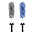 thumbnail image 1 of Cepillo para ruedas de coche, limpiador de llantas de microfibra, suave para limpieza de coches (azul), 1 of 5