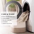 thumbnail image 4 of Exclusivo Mezcla 100% Cotton Muslin King Size Blanket 90"x104",6 Layers Breathable and Lightweight Khaki Gauze Blankets, 4 of 7
