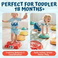 thumbnail image 5 of Stepping Stones for Kids, Upgraded Support Bones Toddler Stepping Stones, Crab Shape, 5 Pcs Non-Slip Balance Stepping Stones, Up to 220 lbs, Coordination Skills Sensory Toys for Ages 2 3 4 5 6+, 5 of 10